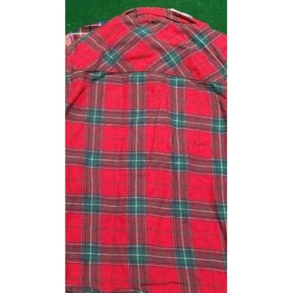 3 Boys 4t Longsleeve Shirts NWT OSH KOSH PLAID Button Up Red Flannel‎ Duck 4T